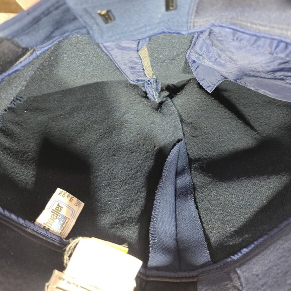 Vintage Tyrolia Ski Pants Size 36L Black & Red Schoeller Textil By Head - Picture 10 of 15